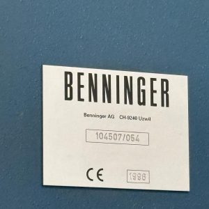 Used Beninger Bentronic 220 Sectional Warper for Sale 19