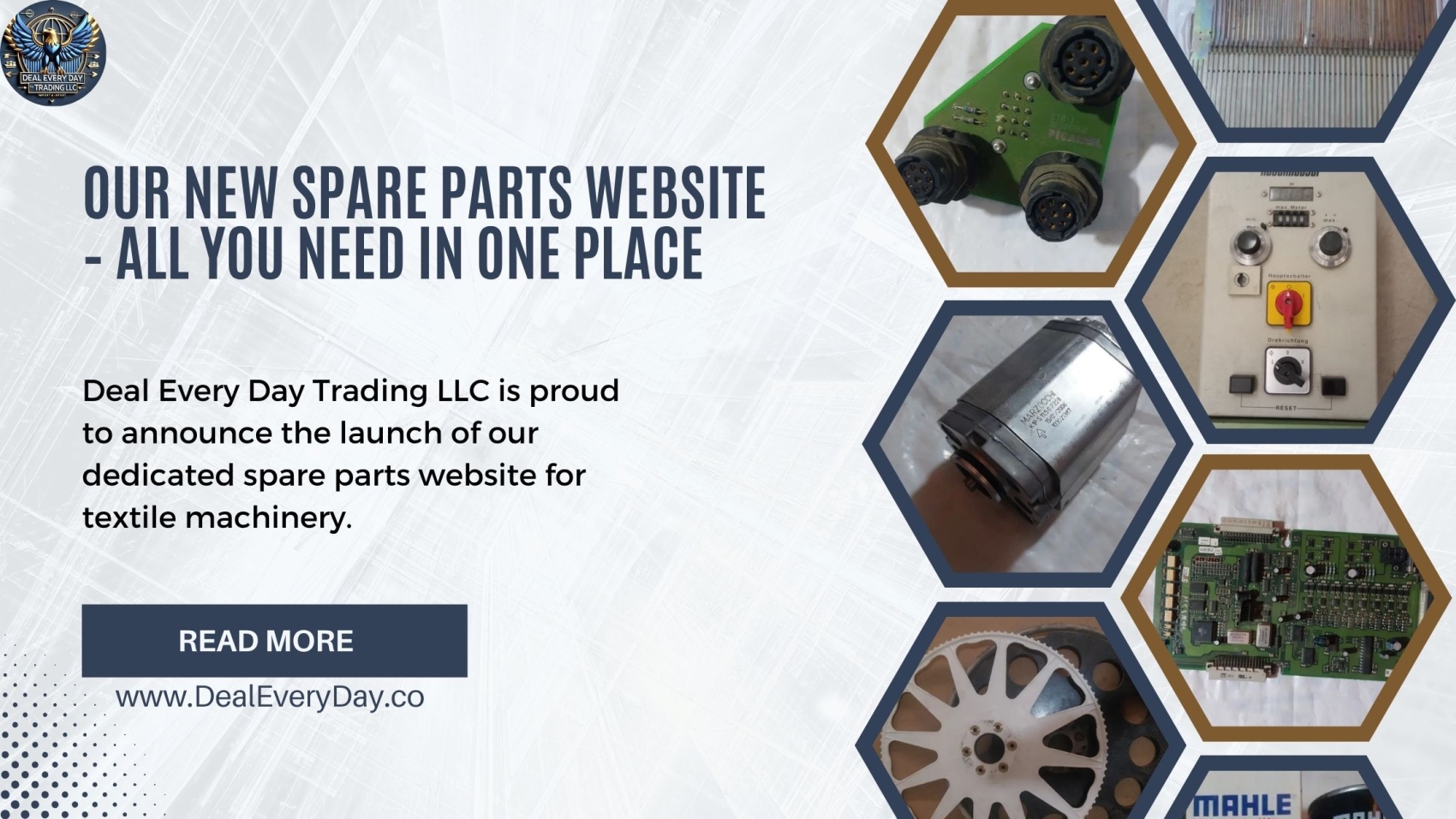 Our New Spare Parts Website – All You Need in One Place