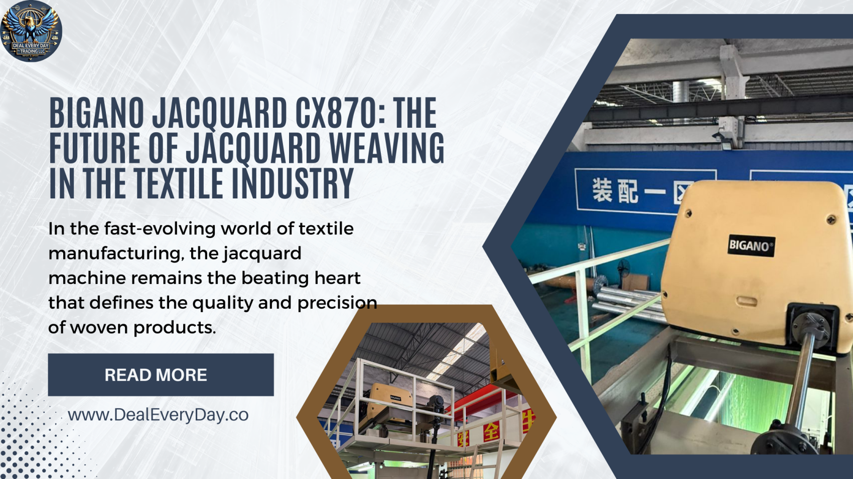 BIGANO Jacquard CX870: The Future of Jacquard Weaving in the Textile Industry