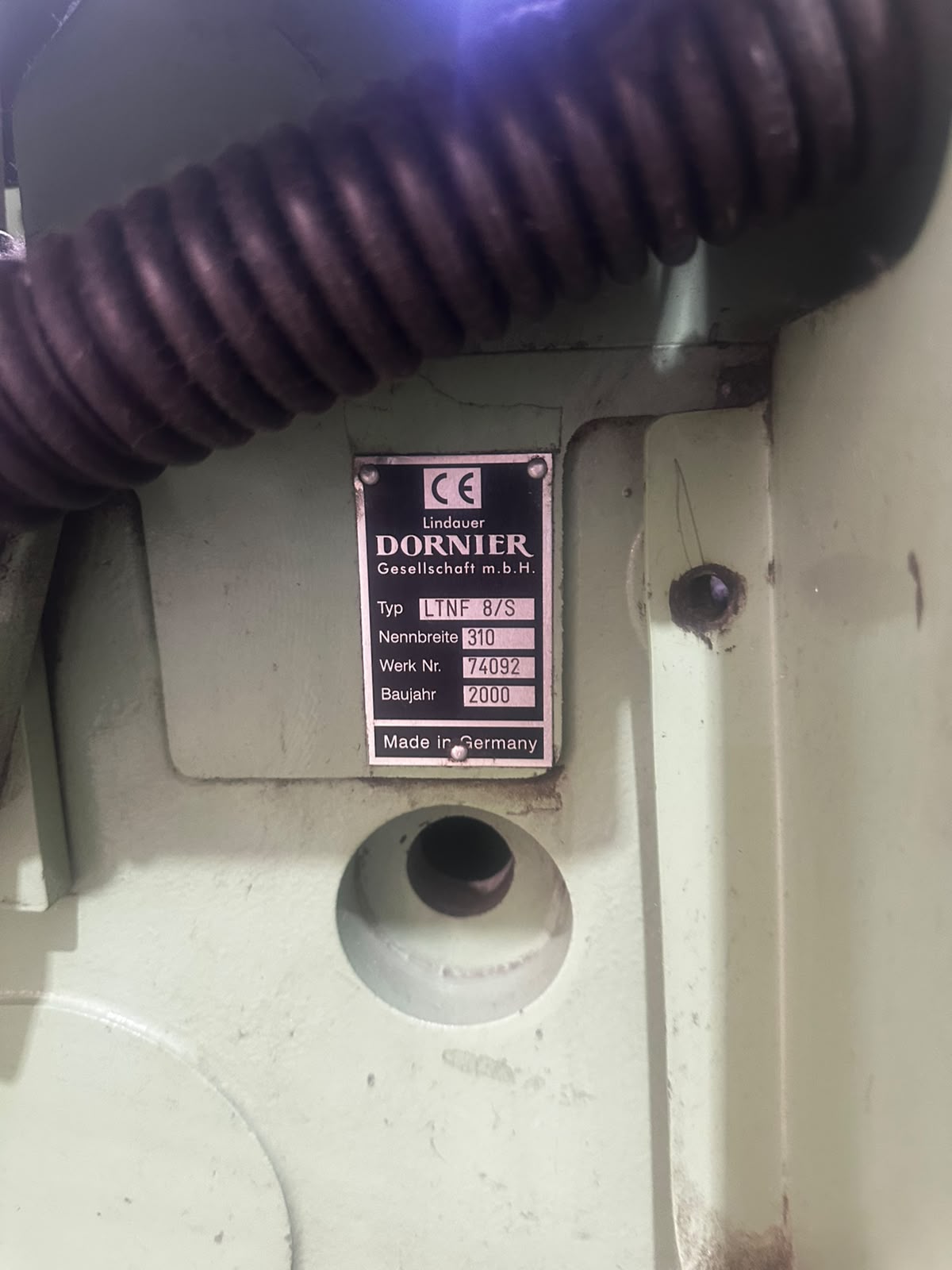 Dornier LTNF 8/S Terry Air-Jet Loom – Precision German Engineering for Terry Weaving - Image 10